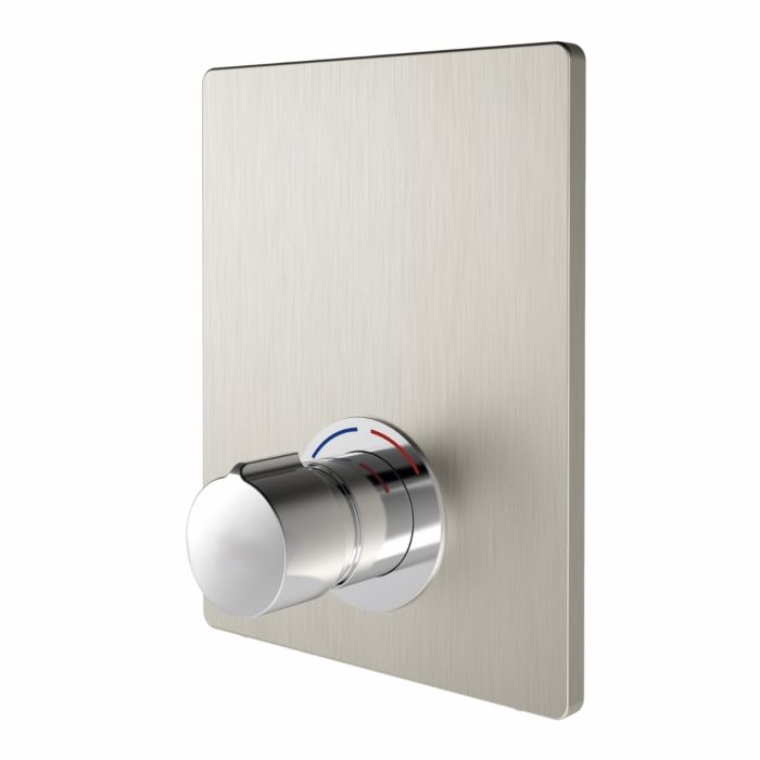 Delabie DVS F3S Non-Concussive Shower Valve With Stainless Steel Cover Plate, F3SV2005 Delabie DVS F3S Non-Concussive Shower Valve With Stainless Steel Cover Plate, F3SV2005