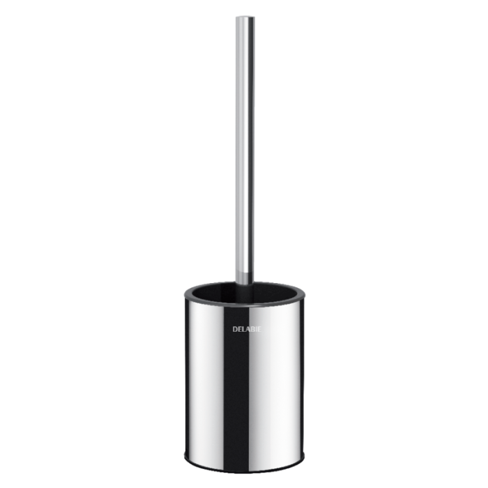 Delabie Floor Standing Toilet Brush Set Without Lid Polished Delabie Floor Standing Toilet Brush Set Without Lid Polished
