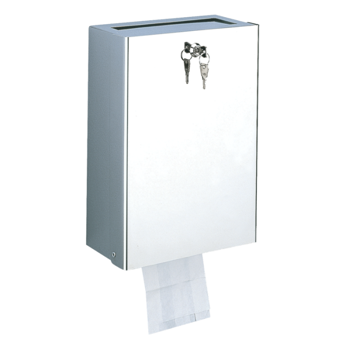 Delabie Hygienic Bag Dispenser And Bin Delabie Hygienic Bag Dispenser And Bin