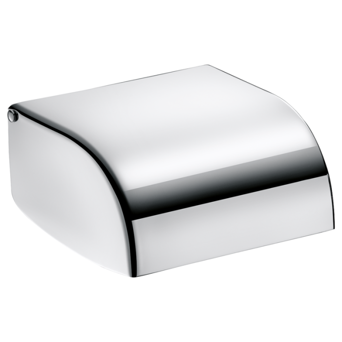 Delabie Stainless Steel Toilet Roll Holder With One Piece Cover