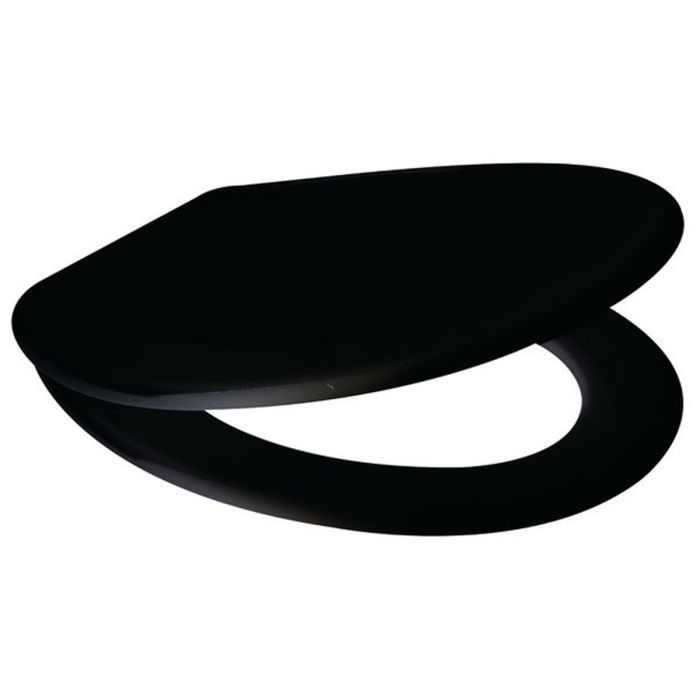 Carrara & Matta Atlantic Black Toilet Seat and Cover Carrara & Matta Atlantic Black Toilet Seat and Cover