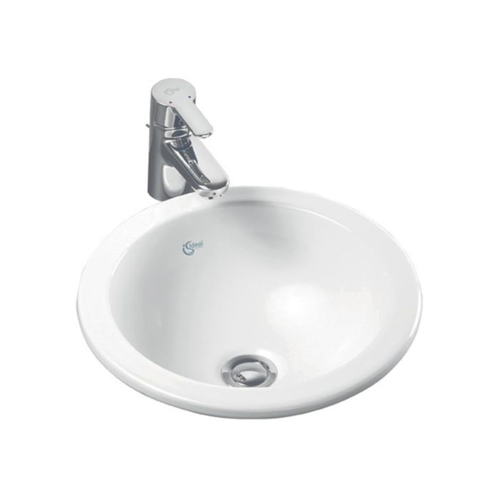 Ideal Standard Concept Sphere 38cm Countertop Washbasin (No Tap Hole) Ideal Standard Concept Sphere 38cm Countertop Washbasin (No Tap Hole)
