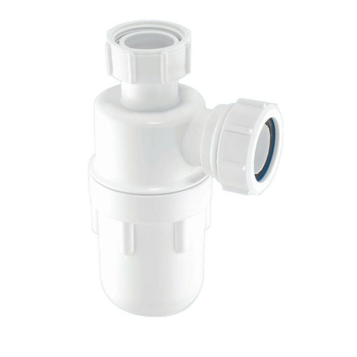 McAlpine A10 75mm Water Seal Bottle Trap with Multifit Outlet 1.1/4" x 75mm McAlpine A10 75mm Water Seal Bottle Trap with Multifit Outlet 1.1/4" x 75mm