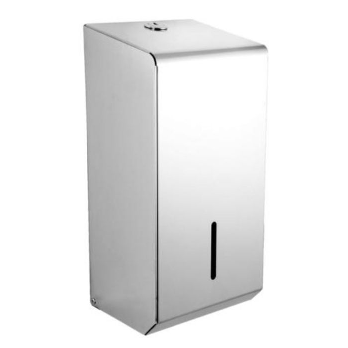 Fitzroy Of London Stainless Steel Toilet Tissue Dispenser - Polished Stainless Steel Fitzroy Of London Stainless Steel Toilet Tissue Dispenser - Polished Stainless Steel