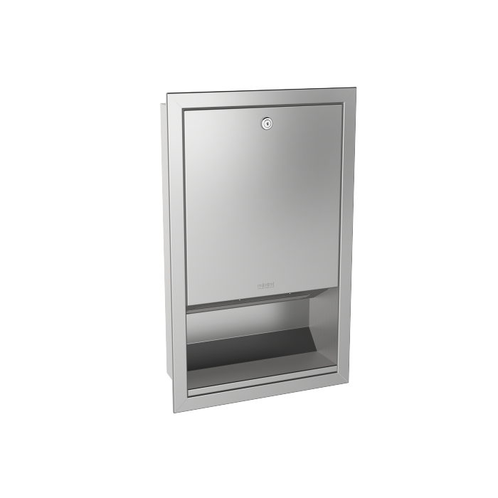 KWC DVS Stainless Steel Recessed Paper Towel Dispenser