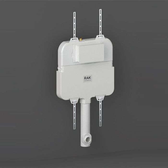 RAK-Ecofix 8cm Slimline Front Flush Regular Concealed Cistern RAK-Ecofix 8cm Slimline Front Flush Regular Concealed Cistern