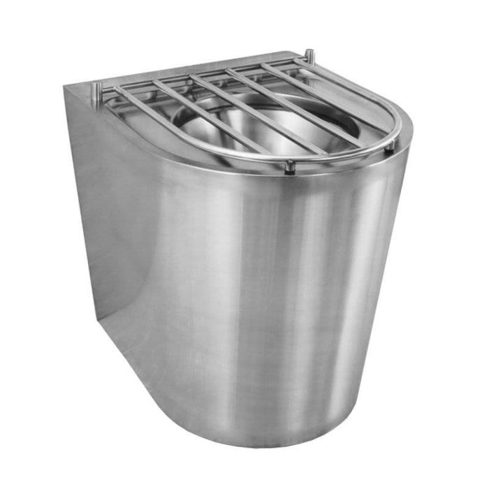 KWC DVS Floor standing DUG Sluice Sink Hospital Waste Disposal Unit KWC DVS Floor standing DUG Sluice Sink Hospital Waste Disposal Unit