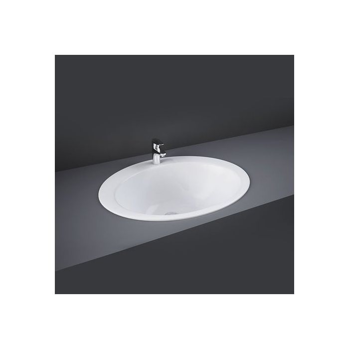 RAK-Jessica 53cm Over Counter Wash Basin 1 Taphole | RAK Ceramics