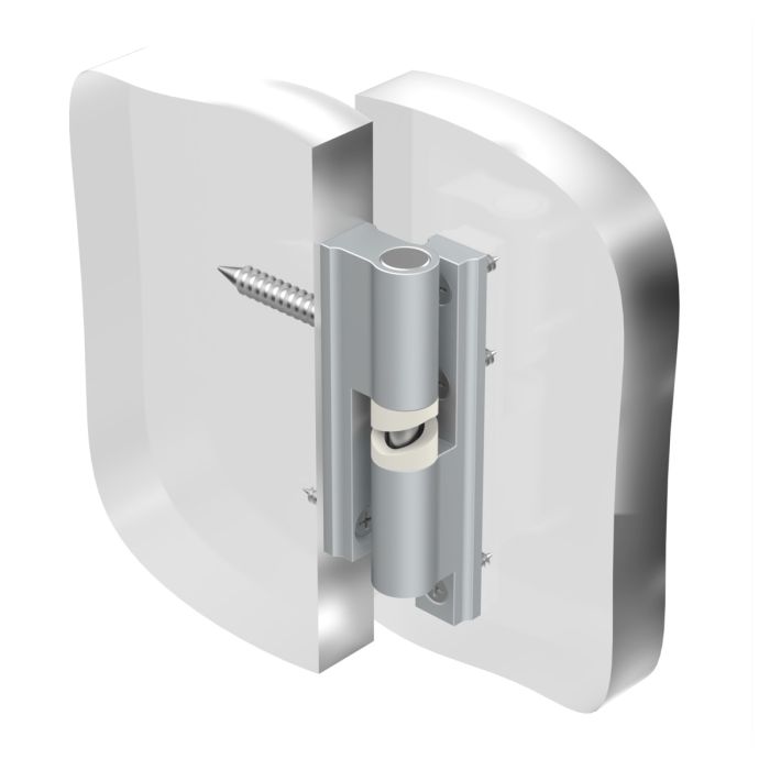 Rise and Fall Toilet Cubicle Hinge (Pair) Rise and Fall Toilet Cubicle Hinge (Pair)