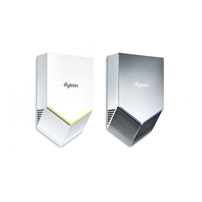 Dyson Airblade V Hand Dryer White and Nickel Dyson Airblade V Hand Dryer White and Nickel