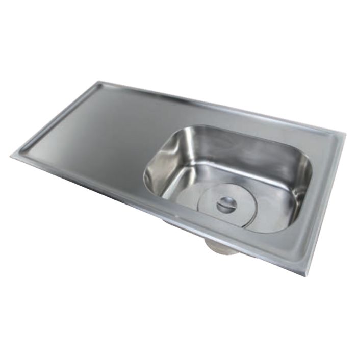 Aruba Plaster Sink - left hand drainer | Pland Aruba Plaster Sink - left hand drainer | Pland