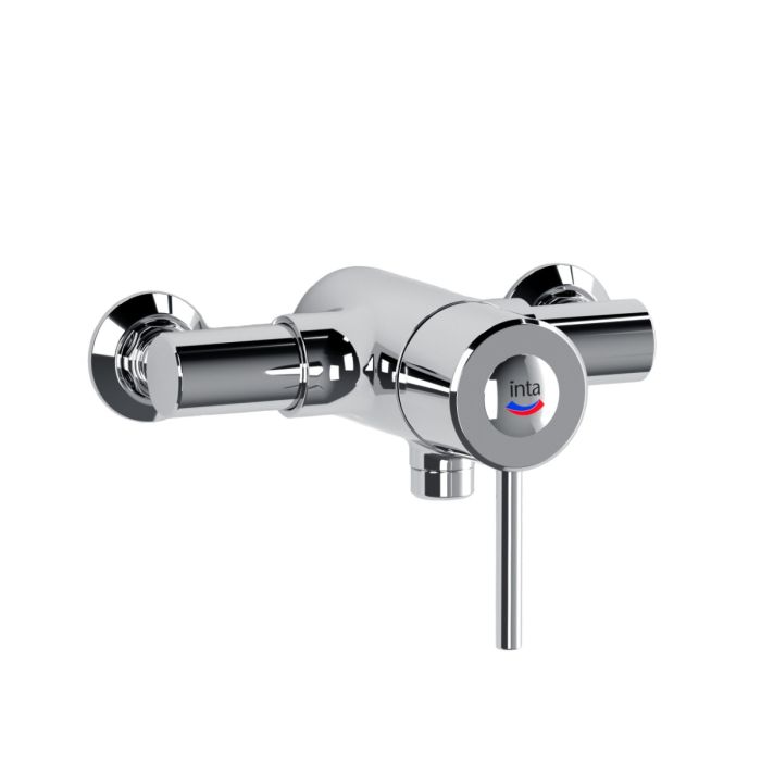 Inta Exposed Thermostatic Sequential Shower Valve Bottom Outlet Inta Exposed Thermostatic Sequential Shower Valve Bottom Outlet
