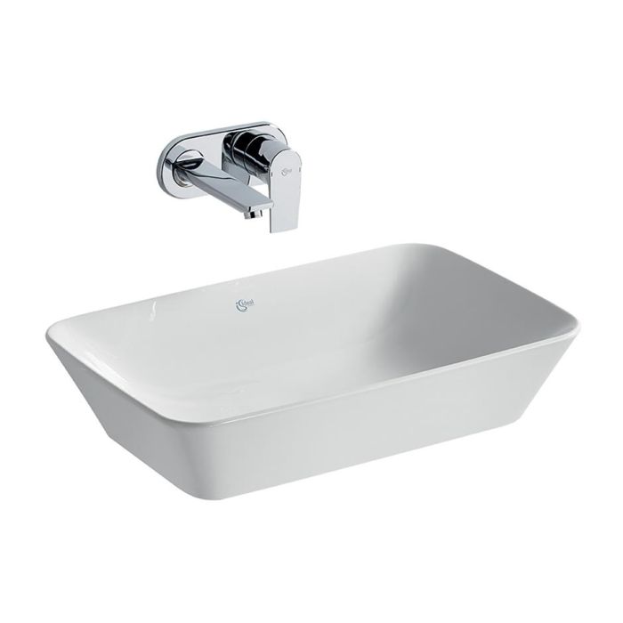 Ideal Standard Vessel Washbasin (Air Cube 60cm) | Commercial Washrooms Ideal Standard Vessel Washbasin (Air Cube 60cm) | Commercial Washrooms