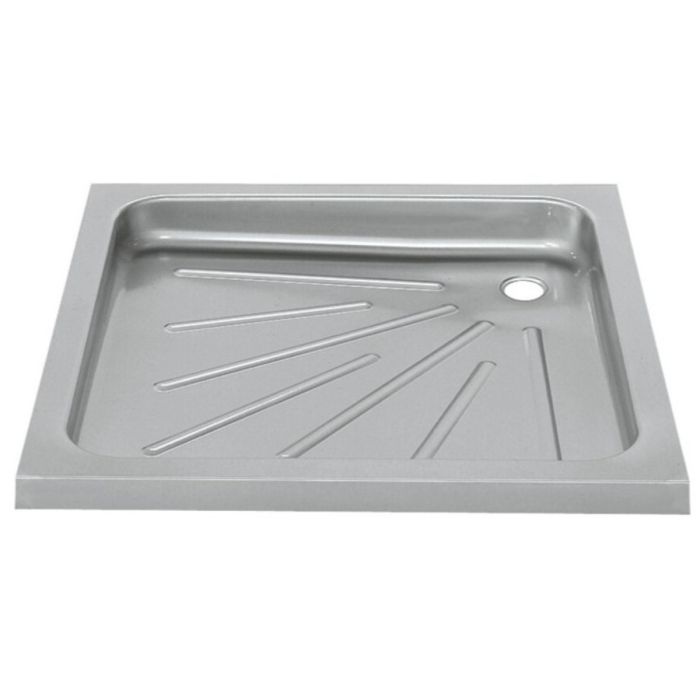 KWC DVS Stainless Steel Shower Tray For Inset Mounting (900x900mm) KWC DVS Stainless Steel Shower Tray For Inset Mounting (900x900mm)