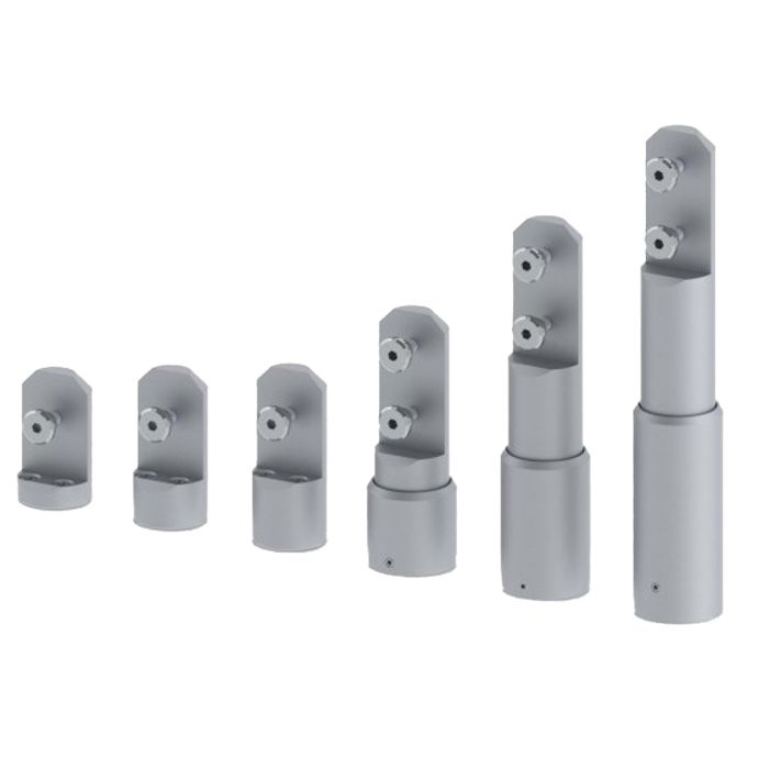L6 Cubicle Legs and Partition Supports