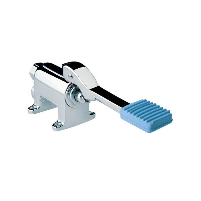 Inta Foot Operated Floor Mounted Valve with Optional Spout