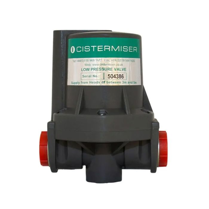 Cistermiser Low Pressure Hydraulic Urinal Flush Control Valve