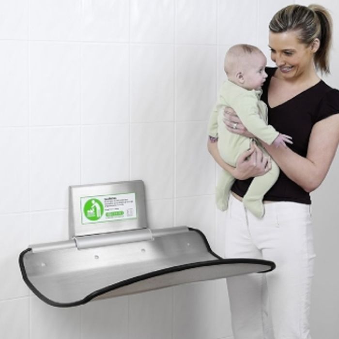 Magrini Stainless Steel Horizontal Baby Changing Unit (MC75) Magrini Stainless Steel Horizontal Baby Changing Unit (MC75)