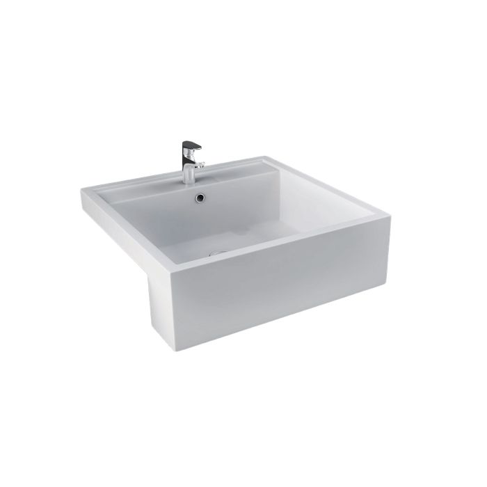RAK Nova Semi Recessed Square Basin RAK Nova Semi Recessed Square Basin