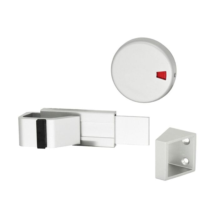 Value Loop Handle Multirol Indicator Bolt, Silver Anodised Aluminium Value Loop Handle Multirol Indicator Bolt, Silver Anodised Aluminium