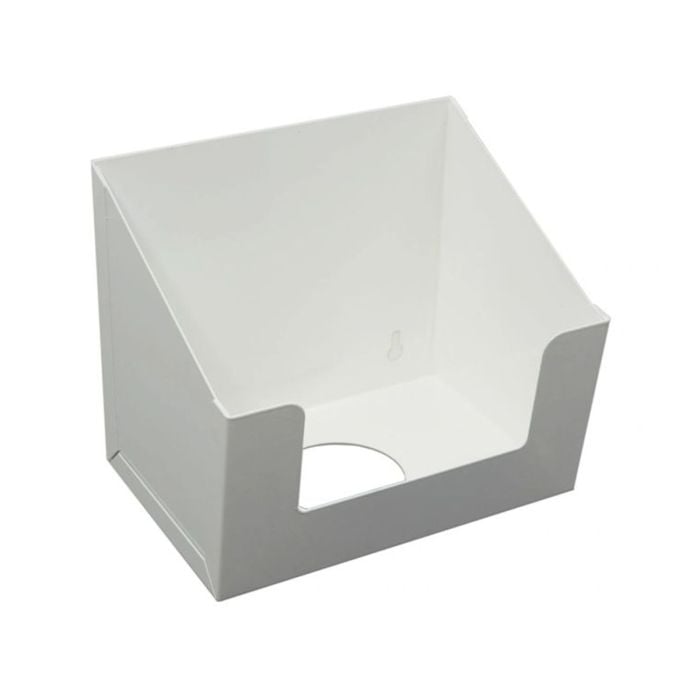 White 5 Ltr Bottle Holder - Plastic | Commercial Washrooms White 5 Ltr Bottle Holder - Plastic | Commercial Washrooms
