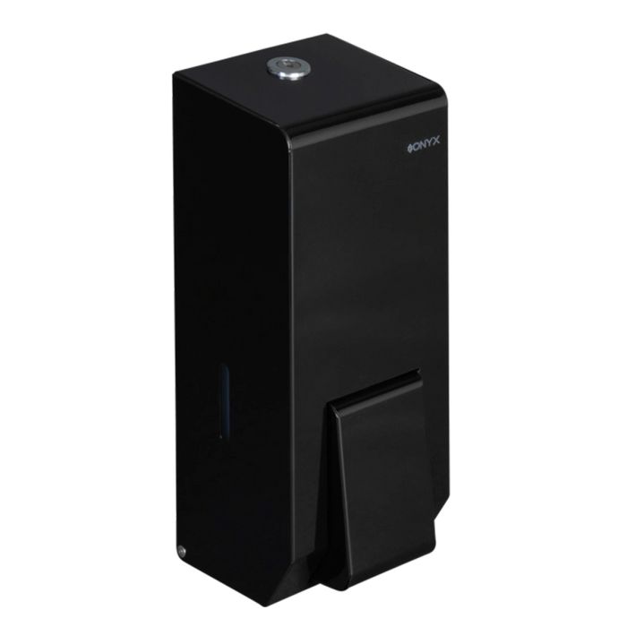 Black Onyx 900ml Metal Soap Dispenser | Commercial Washrooms Black Onyx 900ml Metal Soap Dispenser | Commercial Washrooms