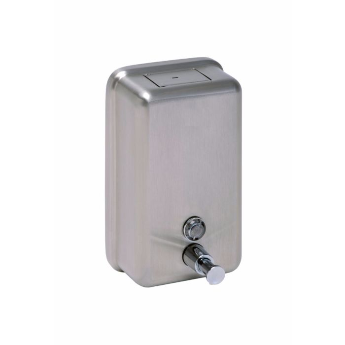 Stainless Steel 1200ml Vertical Refillable Liquid Soap Dispenser Stainless Steel 1200ml Vertical Refillable Liquid Soap Dispenser