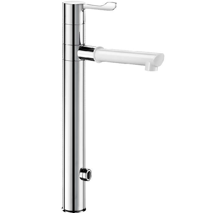 Delabie Electronic Hospital Mixer Tap with Disposable BIOCLIP Removable Spout Delabie Electronic Hospital Mixer Tap with Disposable BIOCLIP Removable Spout
