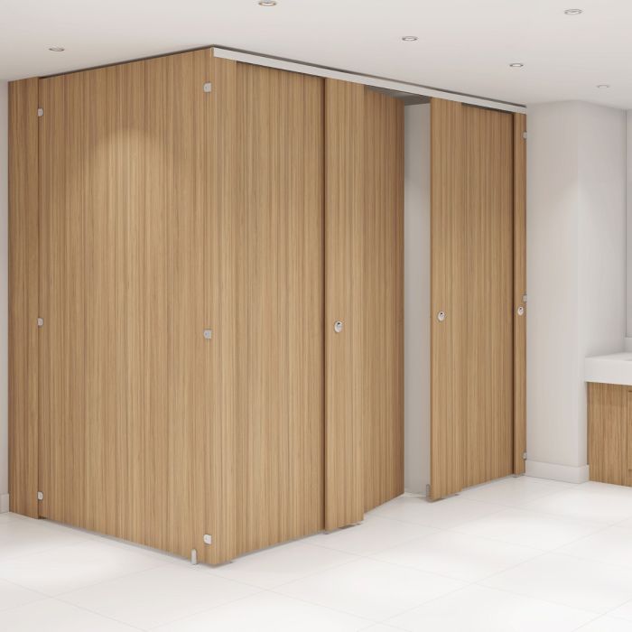 Colossal HPL Full Height Toilet Cubicles Colossal HPL Full Height Toilet Cubicles