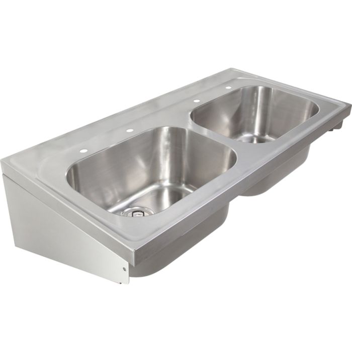Twyford Stainless Steel Double Bowl Stainless Steel Hospital Sink Twyford Stainless Steel Double Bowl Stainless Steel Hospital Sink