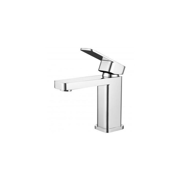 RAK-Compact Eco Square Chrome Mono Basin Mixer with Clicker waste | Commercial Washrooms RAK-Compact Eco Square Chrome Mono Basin Mixer with Clicker waste | Commercial Washrooms