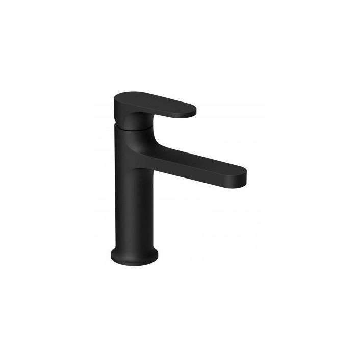 RAK Portofino Standard Basin Mixer Tap - Matt Black - 171mm