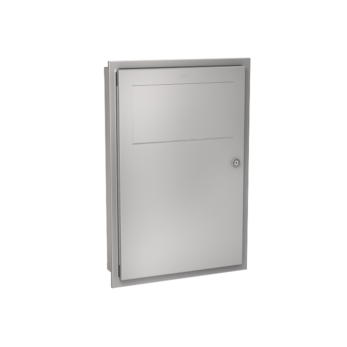 KWC DVS Recessed Wall Mounted Waste Bin KWC DVS Recessed Wall Mounted Waste Bin