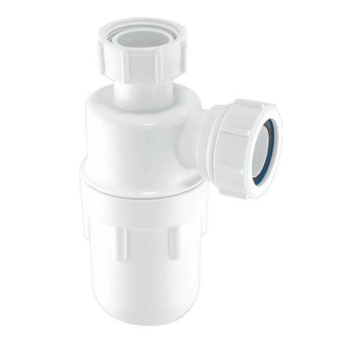 N&C White Plastic Bottle Trap 32mm N&C White Plastic Bottle Trap 32mm