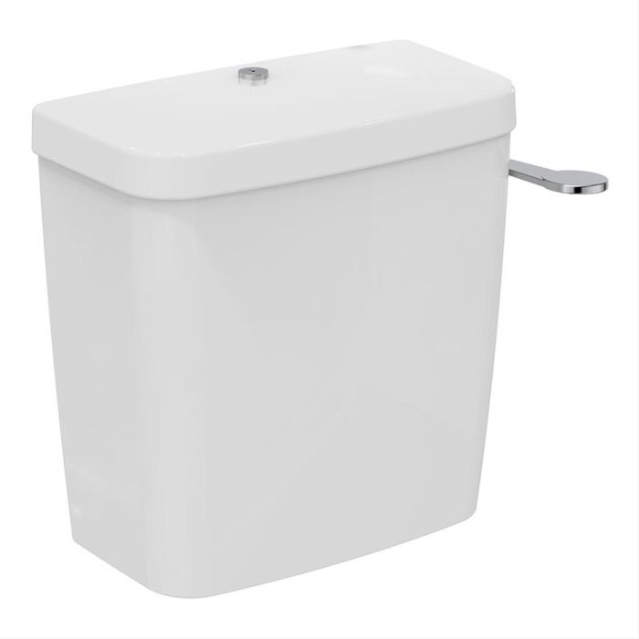 Spatula Lever Operated Armitage Shanks Contour 21 4.5L Close Coupled Toilet Cistern Spatula Lever Operated Armitage Shanks Contour 21 4.5L Close Coupled Toilet Cistern