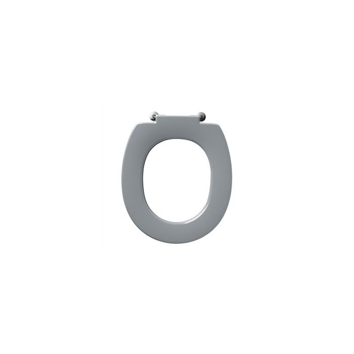 Grey Armitage Shanks Contour 21 Toilet Seat For 355mm High Pan (No Cover) Grey Armitage Shanks Contour 21 Toilet Seat For 355mm High Pan (No Cover)