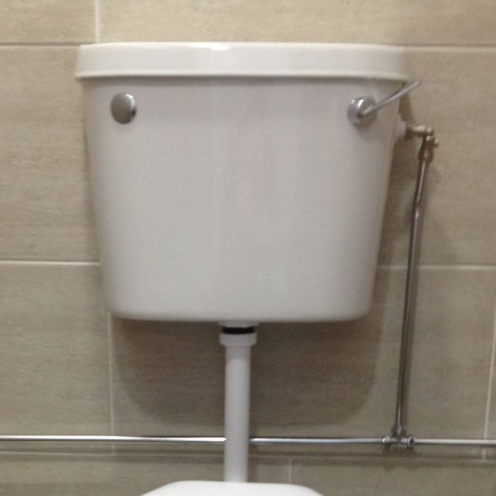 Blanc Low Level Lever Operated Ceramic Toilet Cistern Blanc Low Level Lever Operated Ceramic Toilet Cistern