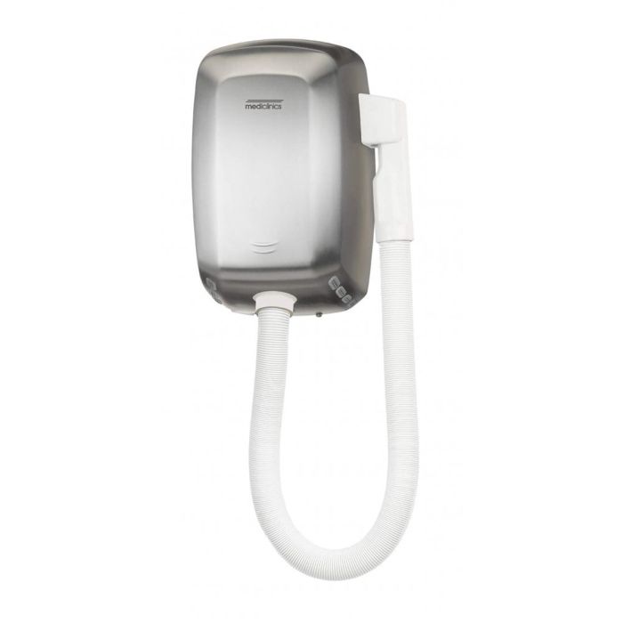 Mediclinics Machflow High Speed Hair Dryer IP23 - Brushed Satin Mediclinics Machflow High Speed Hair Dryer IP23 - Brushed Satin