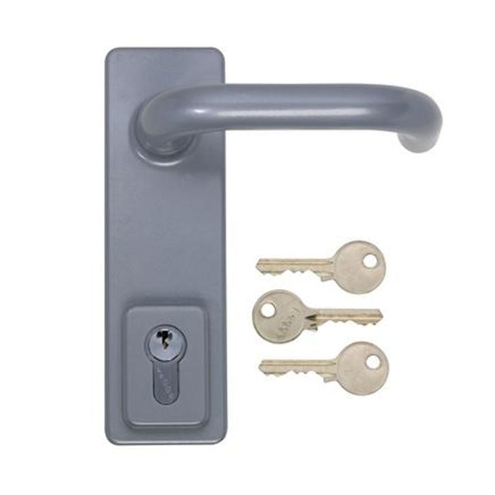 Briton Outside Access Door Lock Device - Lever Briton Outside Access Door Lock Device - Lever
