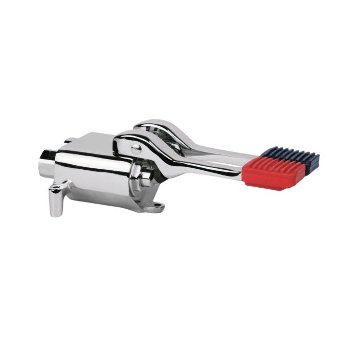 Intajet Foot Operaated Floor Mounted Mixing Valve with Optional Spout