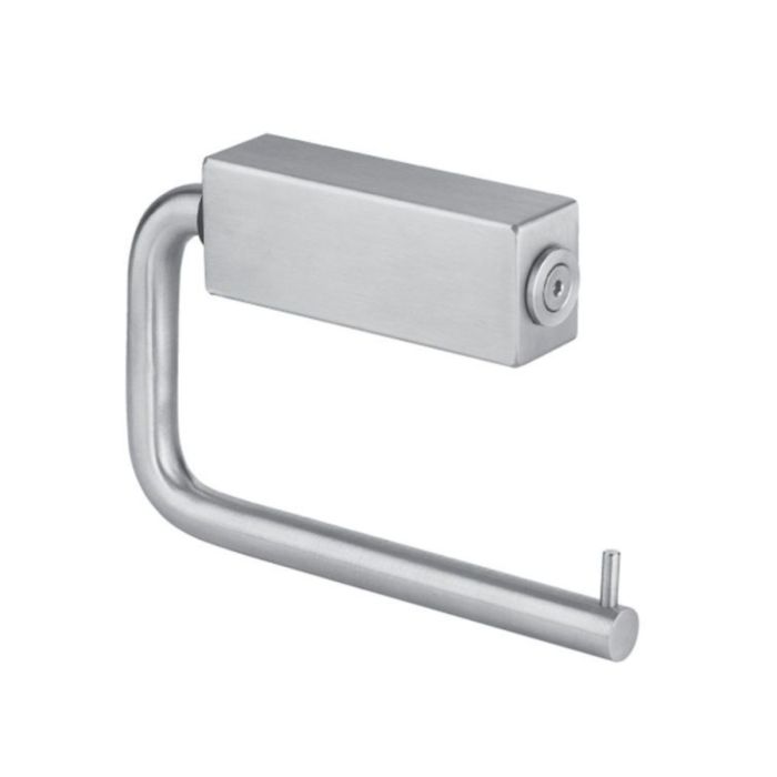 Stainless Steel Standard Size Toilet Roll Holder - Satin Stainless Steel Standard Size Toilet Roll Holder - Satin