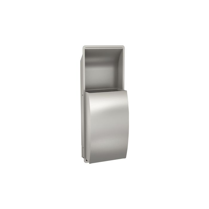 Stratos Recessed Wall Mounted Waste Bin Stratos Recessed Wall Mounted Waste Bin