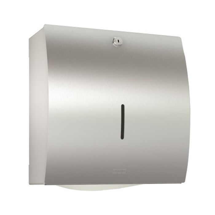 KWC DVS Stratos Paper Towel Dispenser Wall Mounted Stainless Steel KWC DVS Stratos Paper Towel Dispenser Wall Mounted Stainless Steel