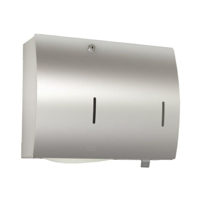 KWC DVS Stratos Paper Towel and Soap Dispenser Combination for Wall Mounting KWC DVS Stratos Paper Towel and Soap Dispenser Combination for Wall Mounting