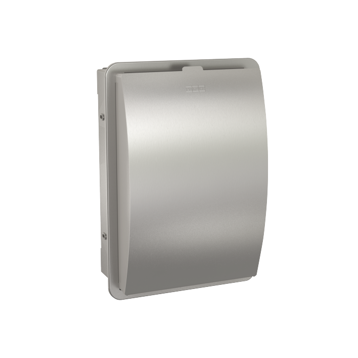 KWC DVS Stratos Recessed Sanitary Towel Disposal Bin KWC DVS Stratos Recessed Sanitary Towel Disposal Bin