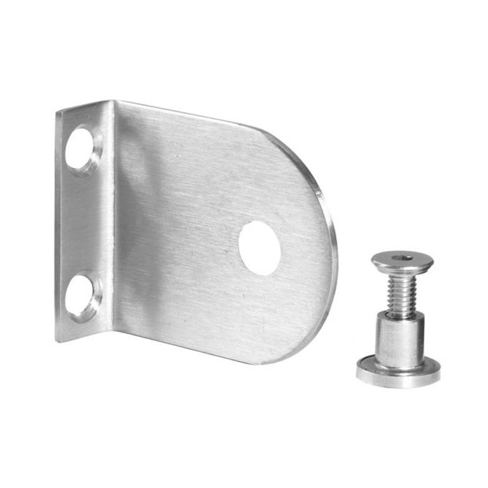 L-Angle Bracket - Satin Stainless Steel (Single) L-Angle Bracket - Satin Stainless Steel (Single)