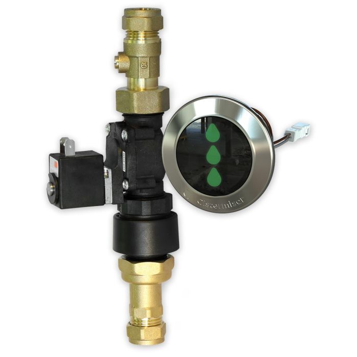 Cistermiser Discreet Direct Mains-fed Urinal Flushing Valve with Infrared Sensor