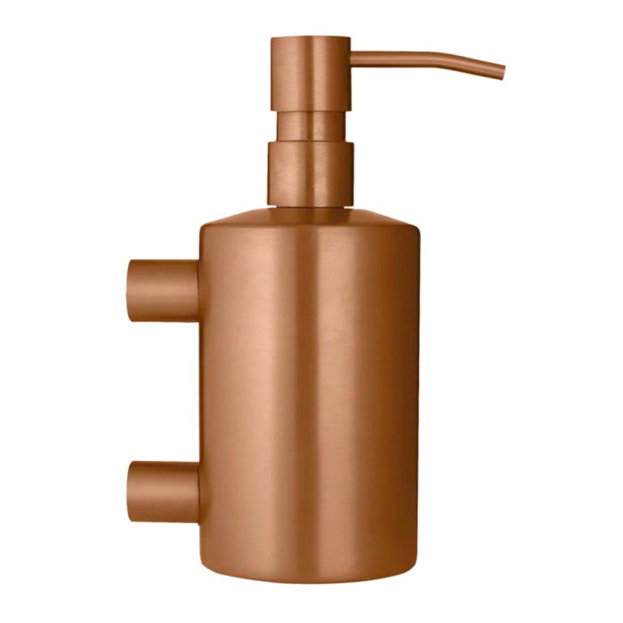 Wall mounted cylindrical soap dispenser - Copper | TSL Wall mounted cylindrical soap dispenser - Copper | TSL