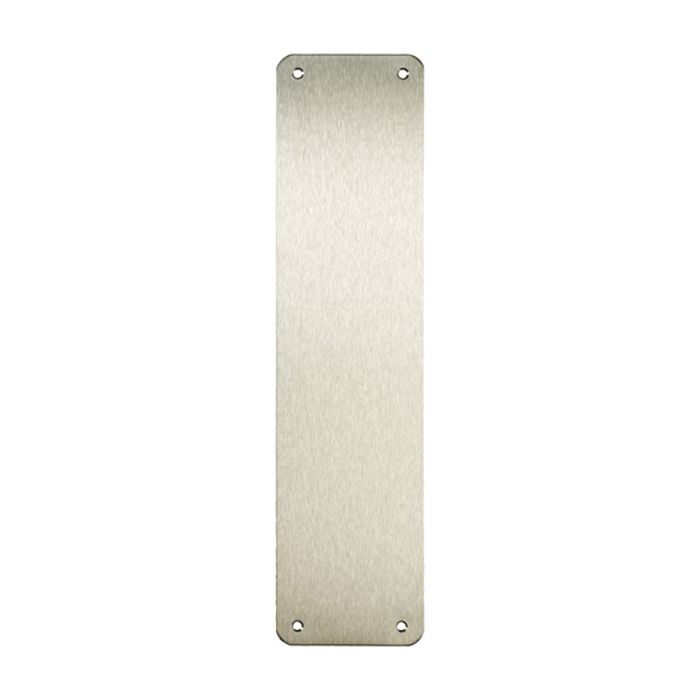 Stainless Steel Door Push Plate Satin Finish
