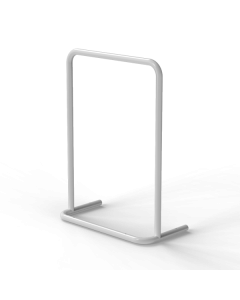Fitzroy of London Floor Mounted U-Rail, 725mm, White